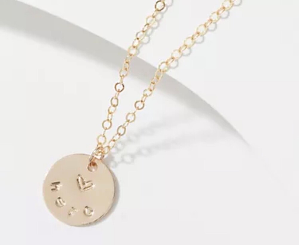 Taudrey Inspirational Coin 18" Adjustable Necklace